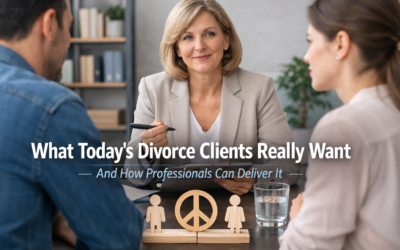 What Today’s Divorce Clients Really Want — And How Professionals Can Deliver It