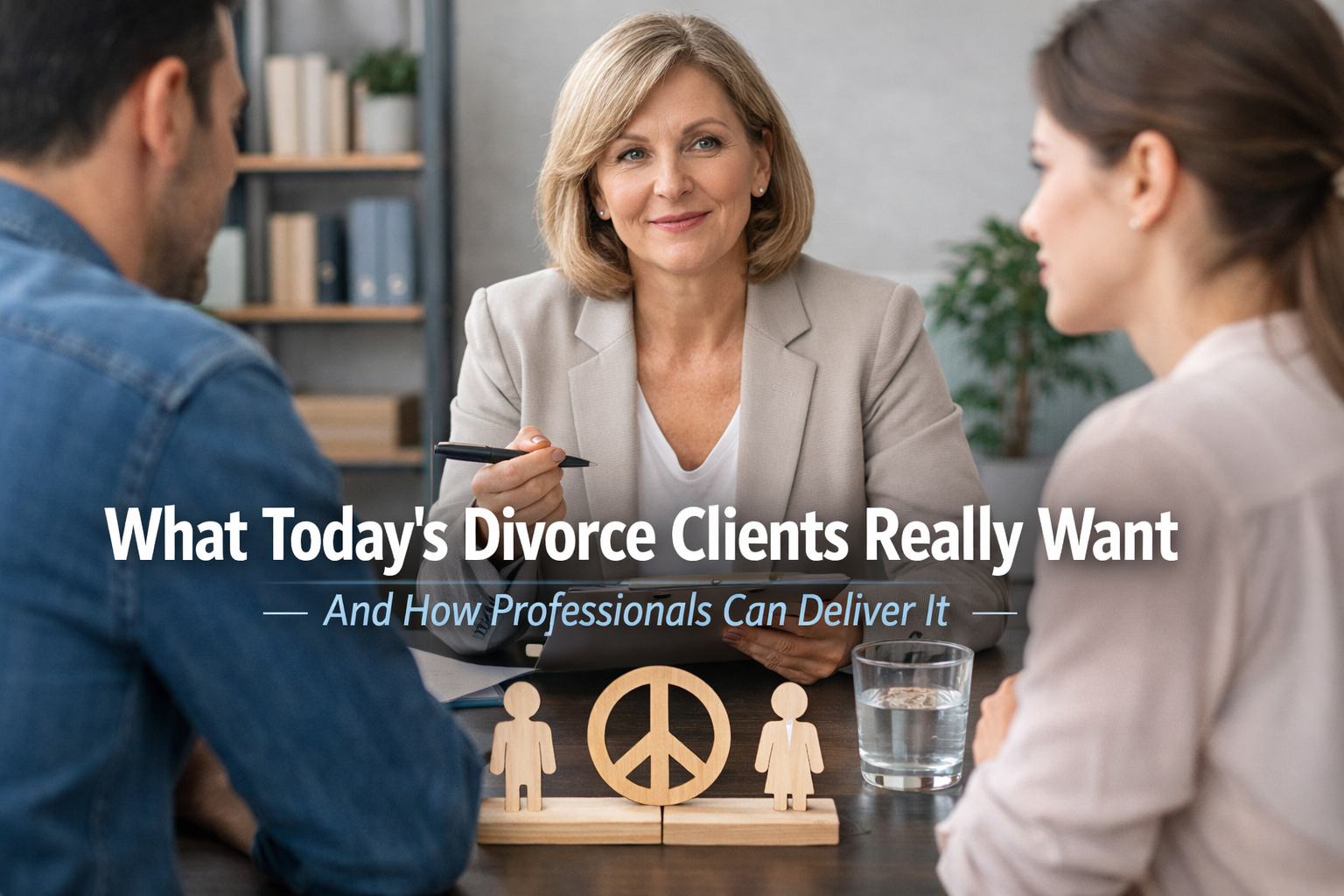 What Today’s Divorce Clients Really Want — And How Professionals Can Deliver It What Today’s Divorce Clients Really Want — And How Professionals Can Deliver It