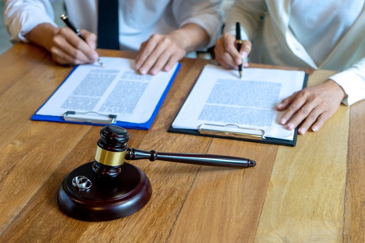 In the law firm, husband and wife